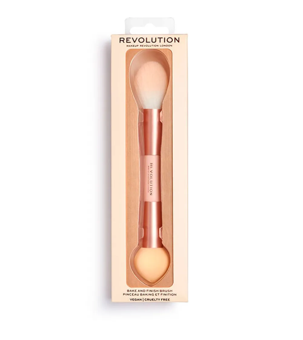 Revolution - Brocha Doble para Polvos y Baking>Makeup Revolution New