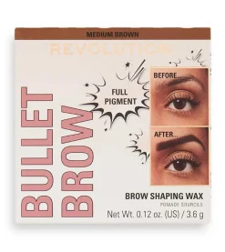 Revolution - Cera para cejas Bullet Brow - Dark Brown><noscript><img width=