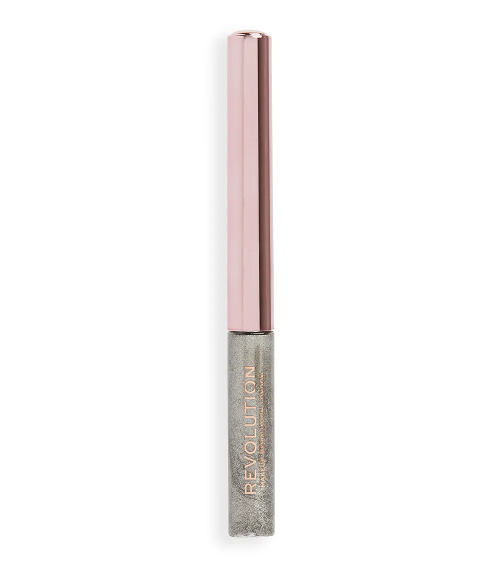 Revolution - Delineador de ojos líquido Super Flick - Silver>Makeup Revolution Online