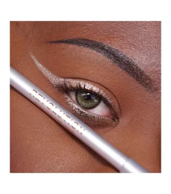 Revolution - Delineador de ojos Streamline Waterline Eyeliner Pencil - Silver><noscript><img width=