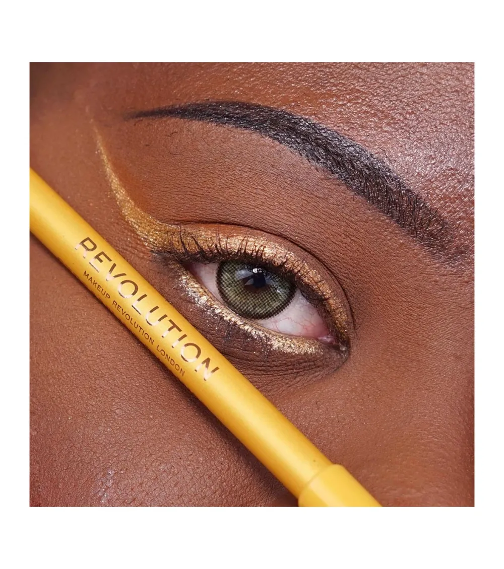 Revolution - Delineador de ojos Streamline Waterline Eyeliner Pencil - Gold>Makeup Revolution Outlet