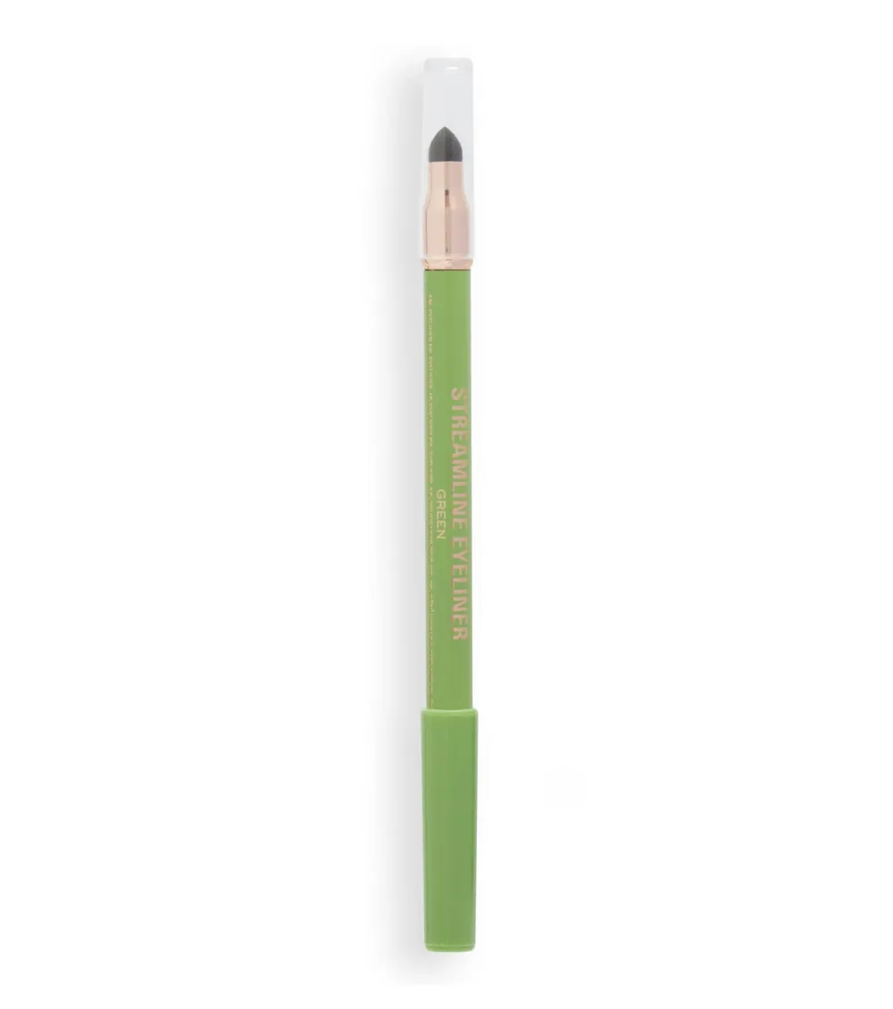 Revolution - Delineador de ojos Streamline Waterline Eyeliner Pencil - Green>Makeup Revolution Online