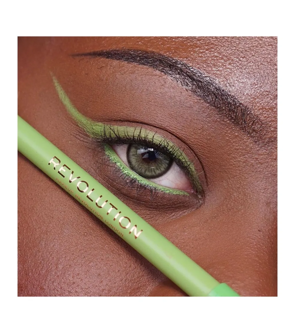 Revolution - Delineador de ojos Streamline Waterline Eyeliner Pencil - Green>Makeup Revolution Online