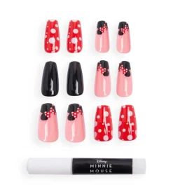 Revolution - *Disney's Minnie Mouse and * - Uñas postizas Always In Style>Makeup Revolution