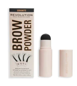 Revolution - Kit de cejas Brow Powder - Granite>Makeup Revolution Clearance