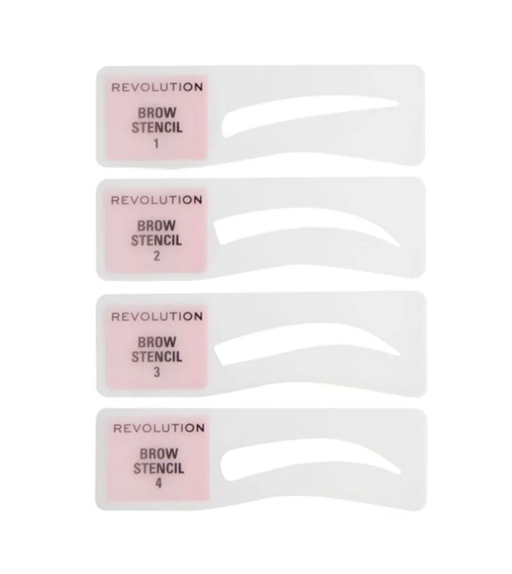 Revolution - Kit de cejas Brow Powder - Ash Brown>Makeup Revolution Outlet