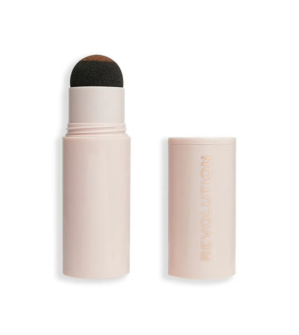 Revolution - Kit de cejas Brow Powder - Ash Brown>Makeup Revolution Outlet