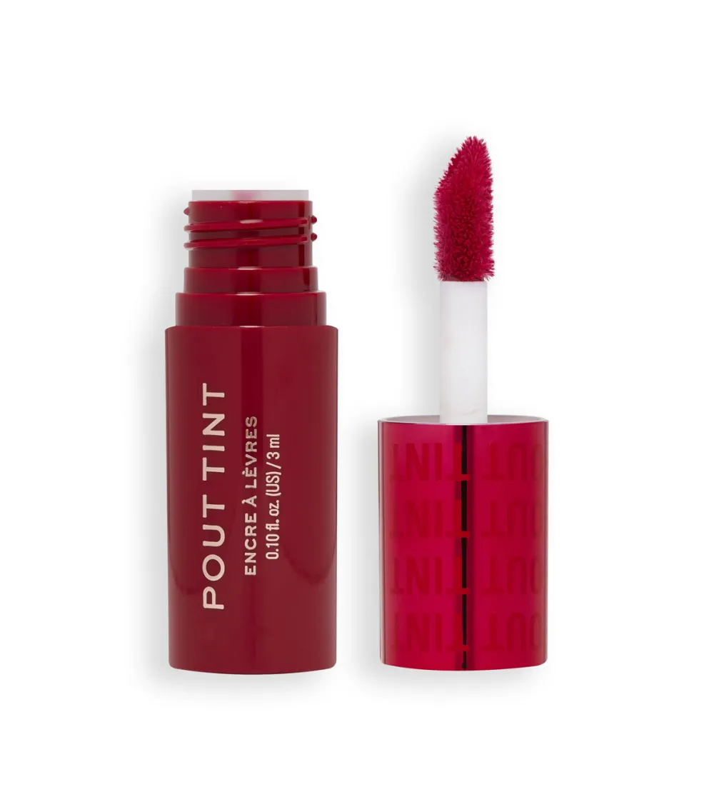 Revolution - Labial líquido Pout Tint - Sizzlin Red>Makeup Revolution Sale