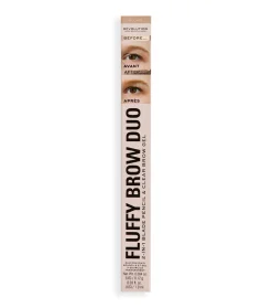 Revolution - Lápiz de cejas Fluffy Brow Filter Duo - Blonde><noscript><img width=