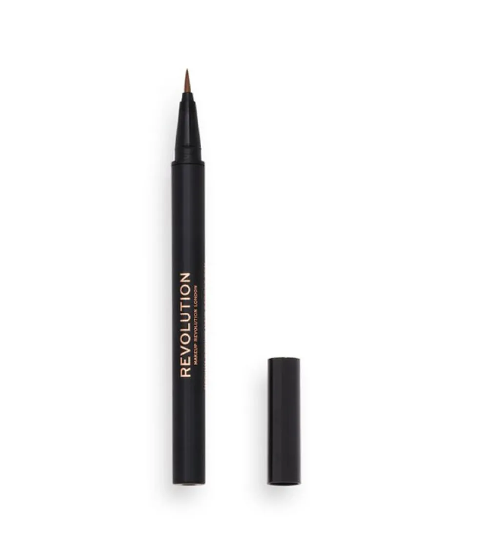 Revolution - Lápiz de cejas Hair Stroke Brow Pen - Light Brown>Makeup Revolution New