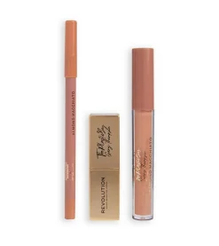 Revolution - * x The Plastic Boy* - Kit de labios - Almond Macchiato>Makeup Revolution Sale