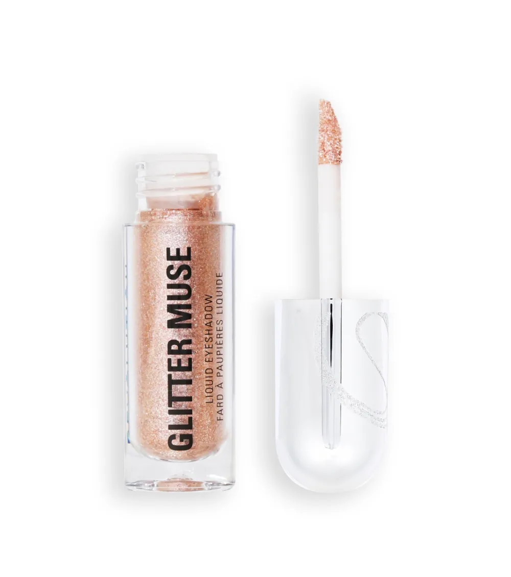 Revolution - *Metallic Muse* - Sombra líquida con glitter - Gold>Makeup Revolution New