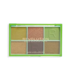 Revolution - Mini paleta de sombra Mini Colour Reloaded - Its Giving Green>Makeup Revolution Online
