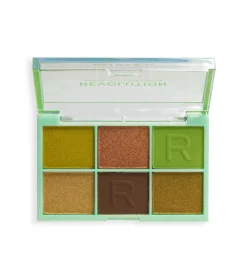 Revolution - Mini paleta de sombra Mini Colour Reloaded - Its Giving Green>Makeup Revolution Online
