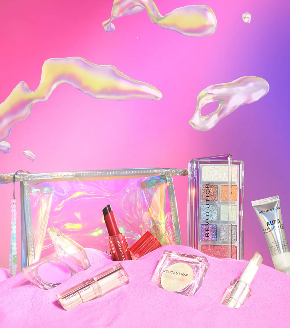 Revolution - *Mood Switch* - Neceser de viaje Holographic Makeup Bag>Makeup Revolution New