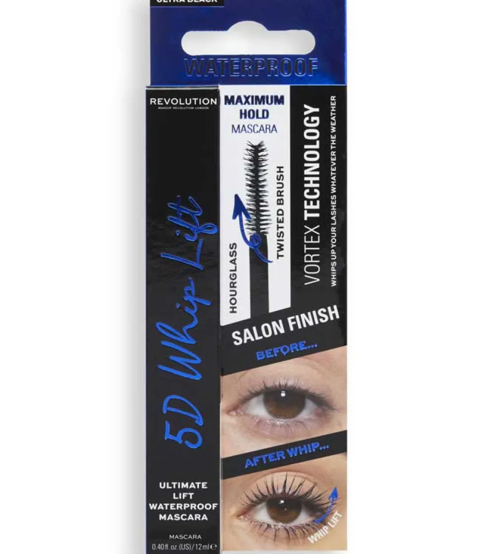 Revolution - Máscara de pestañas 5D Whip Lift>Makeup Revolution New