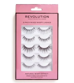 Revolution - Pack de 5 pestañas postizas Mixed Wispy Lashes>Makeup Revolution New