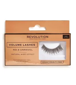 Revolution - Pestañas postizas Volume Lashes - Nº.9 Unravel>Makeup Revolution Outlet