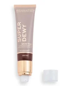 Revolution - *Super Dewy* - Hidratante con color Super Dewy Skin Tint - Chestnut>Makeup Revolution Online