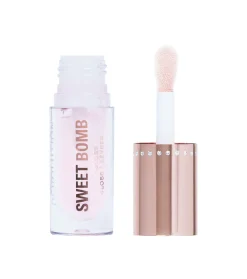 Revolution - *Y2K Baby* - Brillo de labios Sweet Bomb - Candyfloss Pink Glitter>Makeup Revolution New