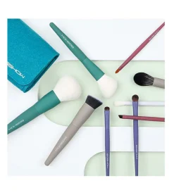 Set 9 brochas de maquillaje Pro - Colourful>Eigshow New