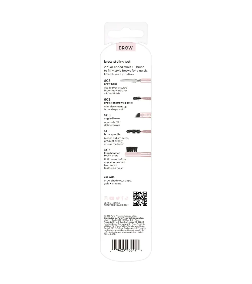 Set 3 cepillos para cejas>Real Techniques Discount