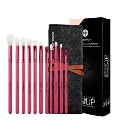 Set 11 pinceles de ojos Jade Series - Amber Red>Eigshow Clearance