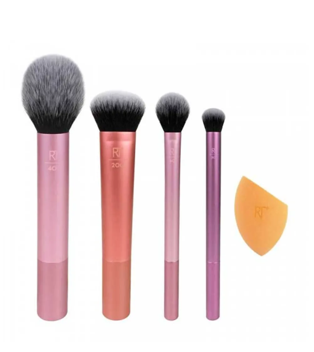 Set de brochas + esponja Everyday Essentials>Real Techniques Discount