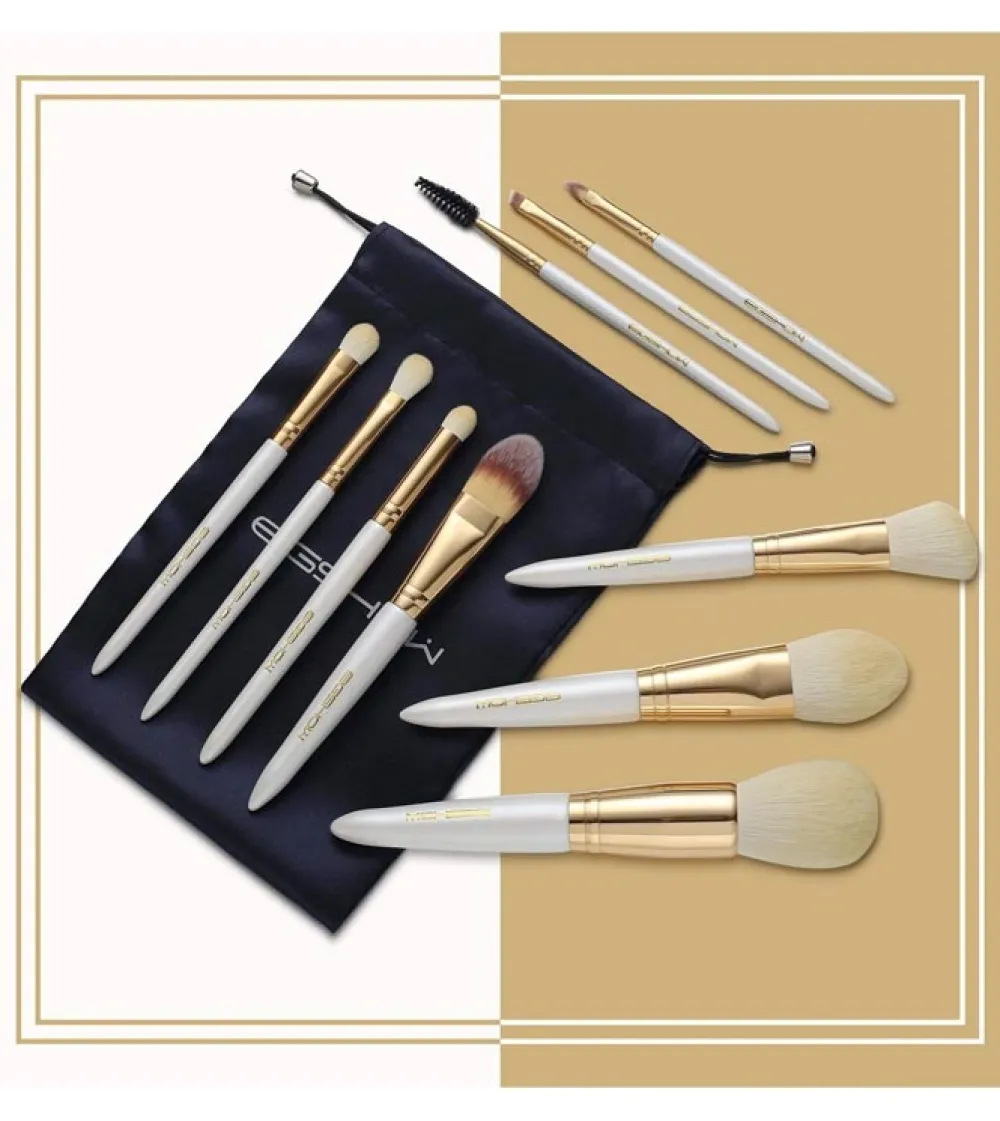 Set de brochas (10 piezas) - Champagne Gold>Eigshow Sale