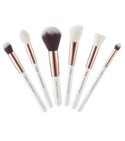 Set de brochas 6 piezas - T224: White/Rose Gold>Jessup Beauty Discount