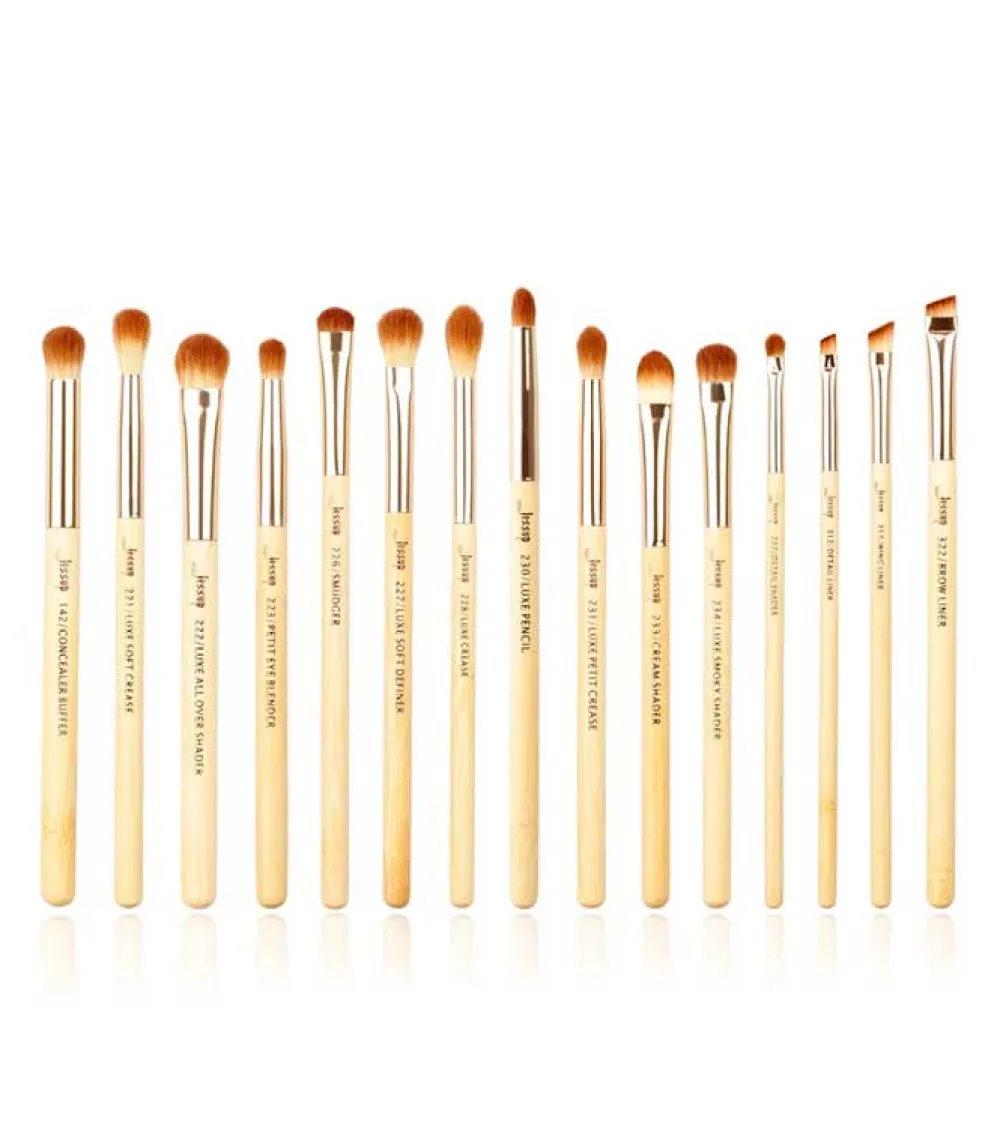 Set de brochas 15 piezas - T137: Bamboo>Jessup Beauty Best