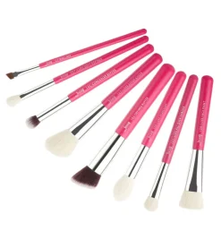 Set de brochas 8 piezas - T199: Carmine/Silver>Jessup Beauty Best