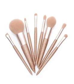Set de brochas 8 piezas - T266: Shining Party Golden>Jessup Beauty Discount