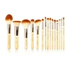 Set de brochas 15 piezas - T140: Bamboo>Jessup Beauty Hot