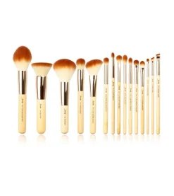 Set de brochas 15 piezas - T140: Bamboo>Jessup Beauty Hot