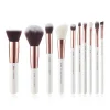 Set de brochas 10 piezas - T216: White/Rose Gold>Jessup Beauty Best