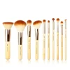 Set de brochas 10 piezas - T136: Bamboo>Jessup Beauty Outlet