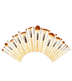 Set de brochas 25 piezas - T135: Bamboo Set>Jessup Beauty Outlet