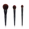 Set de brochas 3 piezas Black Shimmer Collection - T274: Makeup Lover (Phantom Black)>Jessup Beauty Hot