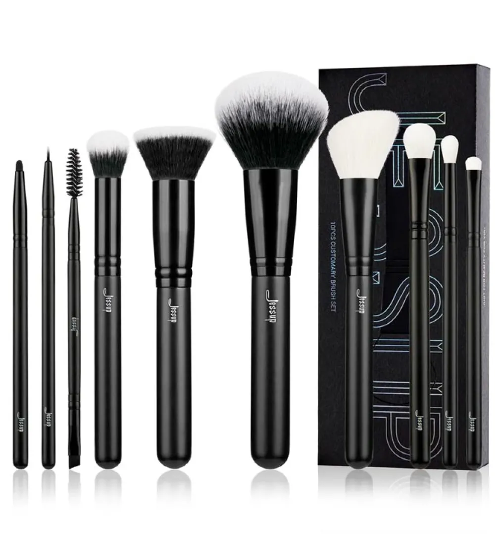 Set de brochas 10 piezas Customary - T323: Black>Jessup Beauty Best