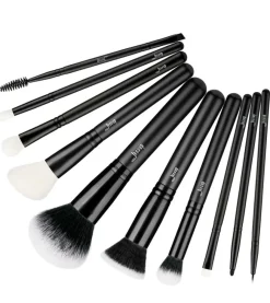 Set de brochas 10 piezas Customary - T323: Black>Jessup Beauty Best