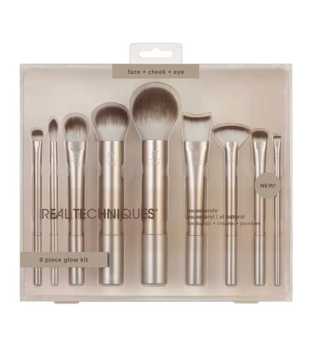 Set de brochas Au Naturale>Real Techniques New
