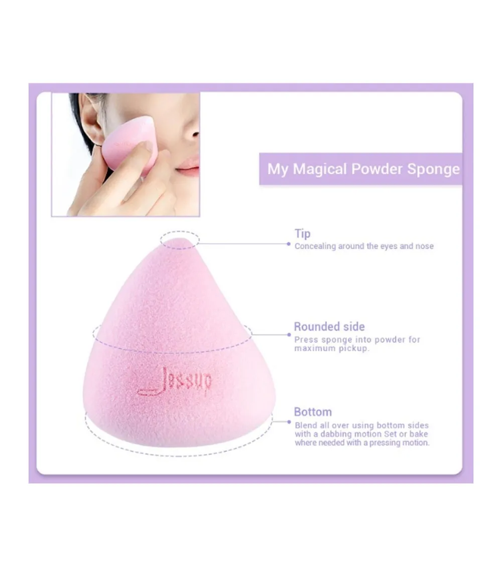 Set de esponjas y neceser My Magical Makeup Sponges>Jessup Beauty Clearance
