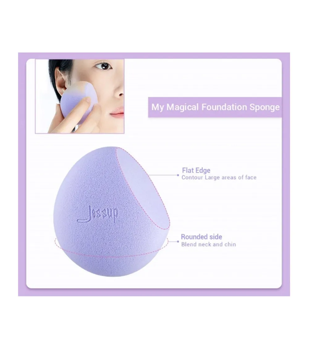 Set de esponjas y neceser My Magical Makeup Sponges>Jessup Beauty Clearance