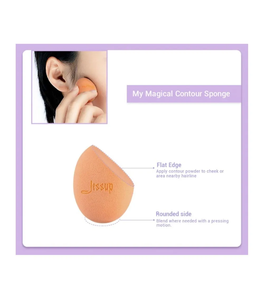 Set de esponjas y neceser My Magical Makeup Sponges>Jessup Beauty Clearance