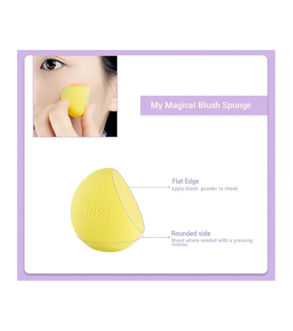 Set de esponjas y neceser My Magical Makeup Sponges>Jessup Beauty Clearance