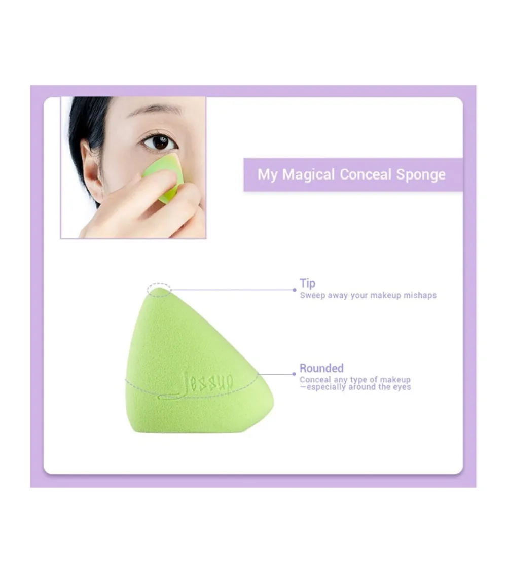 Set de esponjas y neceser My Magical Makeup Sponges>Jessup Beauty Clearance