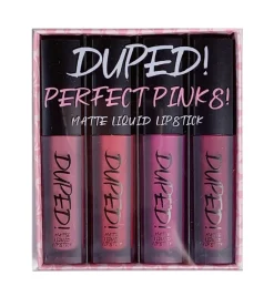 Set de labiales líquidos mate Duped! - Perfect Pinks!>W7 Sale