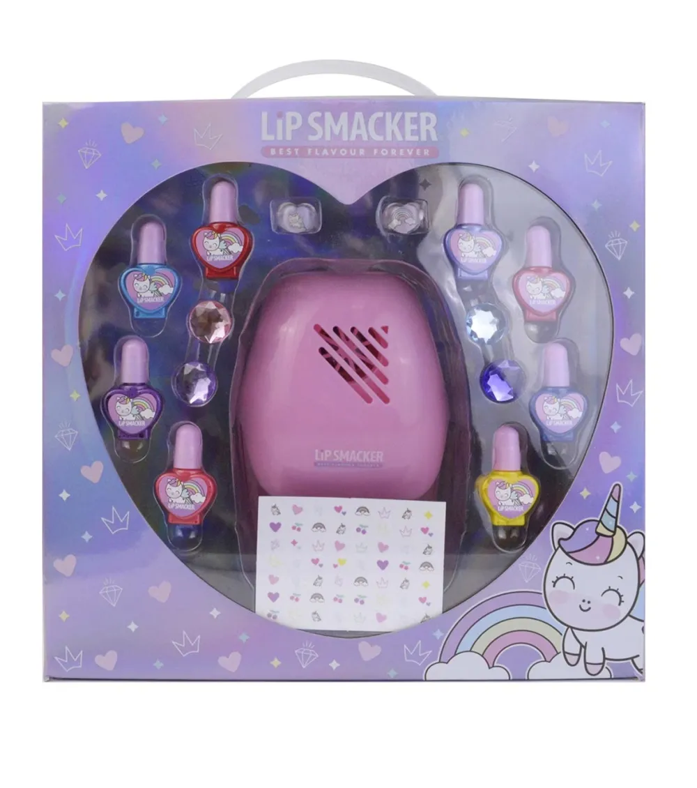 Set de manicura Unicorn Nail Blockbuster>LipSmacker Hot