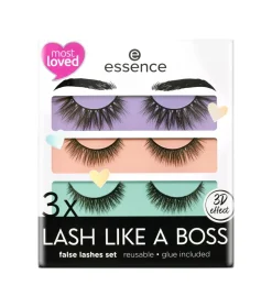 Set de pestañas postizas 3 x Lash Like A Boss - 01: My most loved lashes>essence Hot